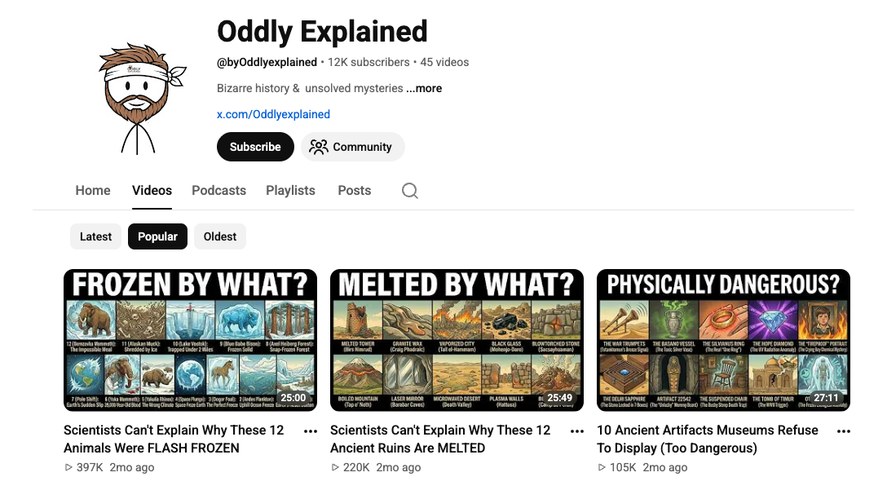 Oddly Explained channel avatar